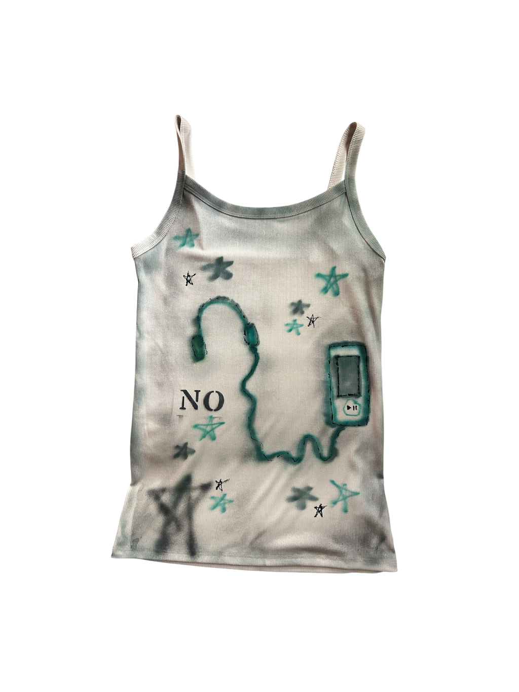 “No I’m listening to my music. Don’t talk ” Tee