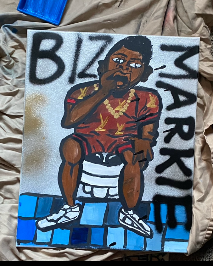 Biz Markie 16x20 Painting