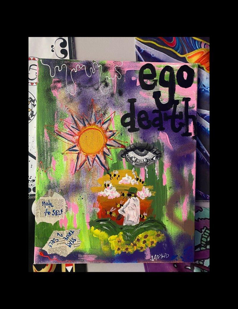 "Ego Death" 16 x 20 Painting