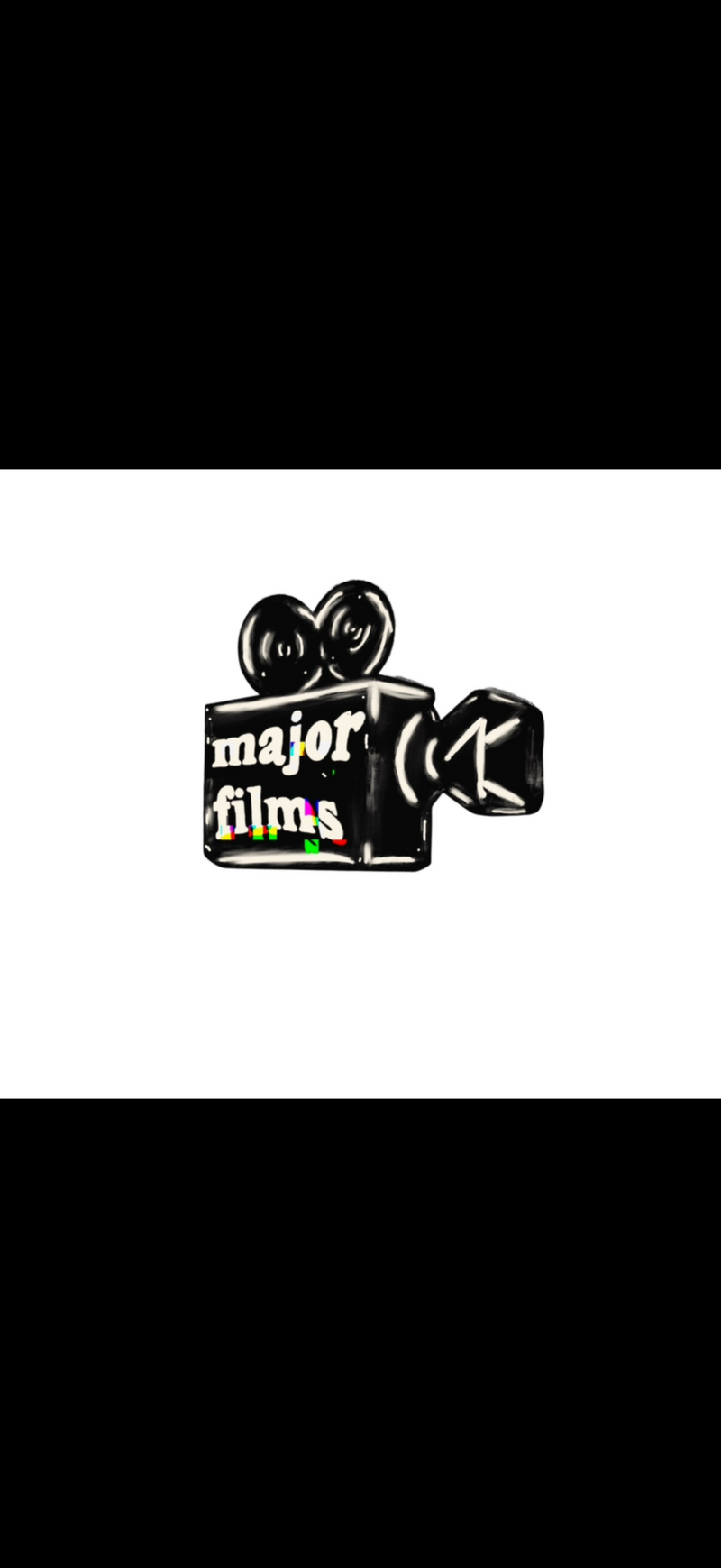 "Major Films" Brand Logo
