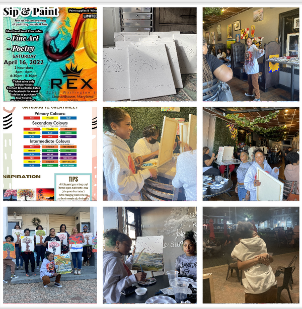 Lead Artist- Sip & Paint Experience